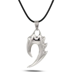 Tarz Kolye Zirkon Taşlı Paslanmaz Çelik Erkek Kolye