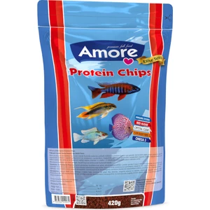 Elite Series Red Chips 420 gr Red Algae Clear Immune Protect Omega-3 Pro Crisps Poşet Balık Yemi