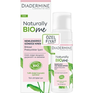 Bio Me Gündüz Kremi + Bio Me Rahatlatıcı Yüz Yıkama Köpüğü 2'li Set