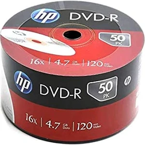 Hp Boş Dvd-R 4.7 GB 50'li 1 Koli  Boş DVD