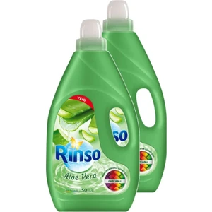 Aloe Vera Renkliler İçin Sıvı Çamaşır Deterjanı 3000 ml İkili Set
