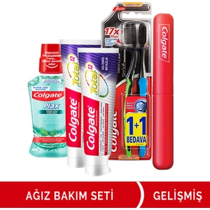 Gelişmiş Ağız Bakım Seti – 5 Ürünle Etkili Diş ve Ağız Temizliği, Ferah Nefes ve Sağlıklı Gülüş