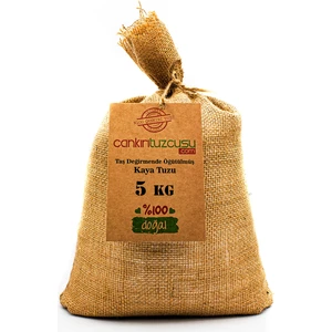 Öğütülmüş Kristal Kaya Tuzu 5 kg
