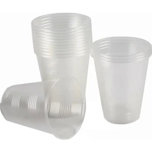 Space Cup 1000'lI Plastik Pet Bardak Otomat Uyumlu 180 cc