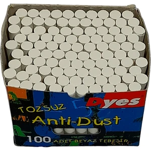 Karbonat Esaslı Beyaz Tebeşir 100'lü
