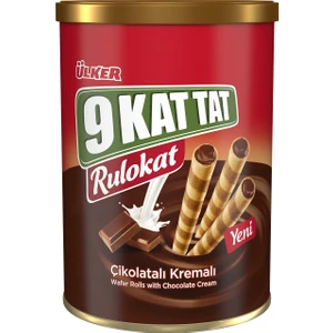 9 Kat Tat Rulokat Çikolatalı 170 gr
