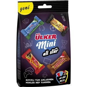 Mini All Star Atıştırmalık 91 gr Farklı Çikolata Çeşitleriyle Zengin