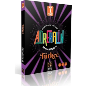 En Yayınları 7.Sınıf Adrenalin Türkçe Soru Bankası