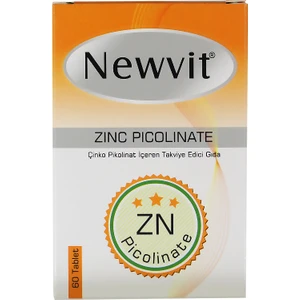 Newvit Çinko Pikolinat - 60 Blister Tablet