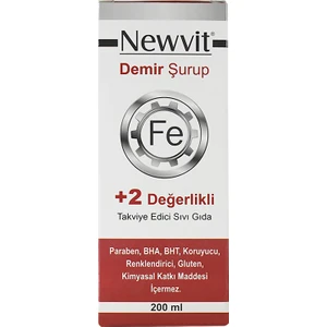Newvit Demir Şurup 200 ml