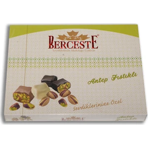 Bolu Çikolatası Antep Fıstıklı 335 gr