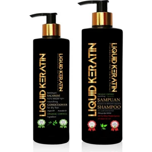 Liquid Keratin Günlük Saç Bakım Seti Krem + Şampuan