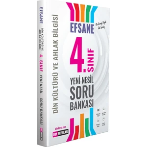 Ddy Yayınları 4. Sınıf Din Kültürü ve Ahlak Bilgisi Efsane Yeni Nesil Soru Bankası