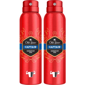 Old Spıce Sprey Deodorant 150 ml Captain x 2 Adet