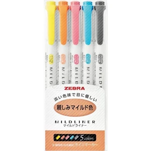 5c-N Mıldlıner Fosforlu Kalem 5'li