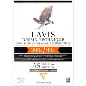 Lavis Multi Teknik Yapışkanlı Defter 20 Yaprak A5