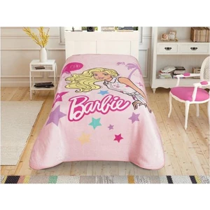 Barbie Stars Tek Kişilik Battaniye