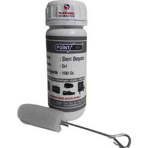 Point Care Gri Deri Boyası Döşeme Mont Çanta Ayakkabı Kemer Boyası