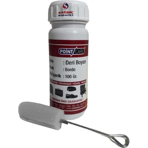 Point Care Bordo Deri Boyası Döşeme Mont Çanta Ayakkabı Kemer Boyası