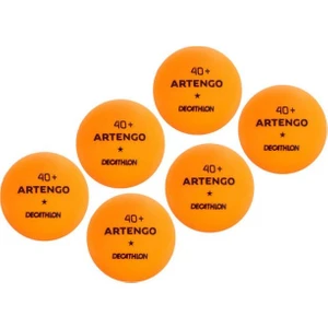 Artengo 6 Adet Masa Tenisi Topu Turuncu Pinpon Topu Pingpong Set