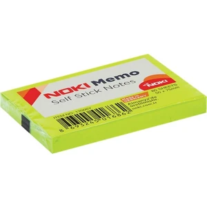Memo Self Stick Notes 80 Yaprak 50 x 75 mm Yeşil