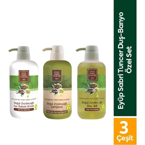 Eyüp Sabri Tuncer Duş-Banyo Özel Set Şampuan+Duş Jeli+Saç Kremi