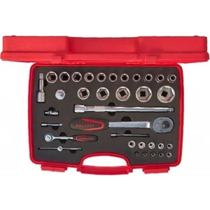 İZELTAŞ 1/4"x1/2" ALTI KÖŞE LOKMA TAKIMI 35 PARÇA