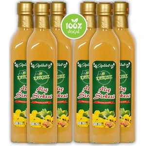 Katkısız Alıç Sirkesi 6 x 500 ml