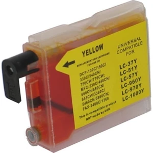 Toner Brother Lc37-Lc57-Lc970-Lc1000 Sarı Muadil Kartuş