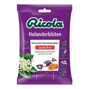 Holunderblüten Schweizer Şekersiz Bonbon 75GR