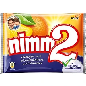 Nimm2 Orangen Und Portakallı ve Limonlu Şeker 240GR