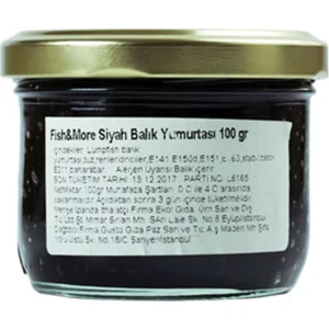 Fish & More Siyah Havyar 100G