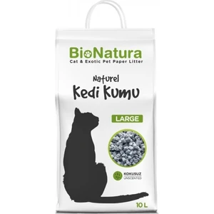 Kağıt Kedi Kumu Large 10 lt