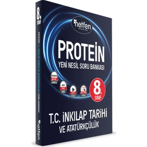 Netfen Yayınları Protein 8. Sınıf T.c. Inkılap Tarihi ve Atatürkçülük Yeni Nesil Soru Bankası
