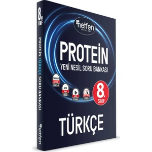 Netfen Yayınları Protein 8. Sınıf Türkçe Yeni Nesil Soru Bankası