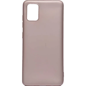 Tekno Grup Samsung Galaxy M51 Kılıf Mat Premium Silikon Kılıf Rose + Nano Ekran Koruyucu