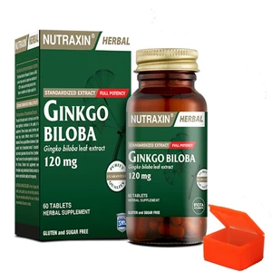 Ginkgo Biloba 120 mg 60 Tablet + Hap Kutusu