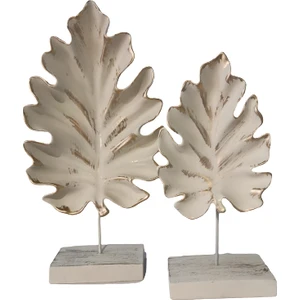 Art Home  Dekoratif Amazon Obje Krem 2'li