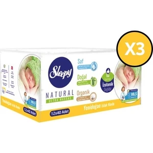 Yenidoğan Islak Havlu 40 Lı x 36  (1440 Yaprak)