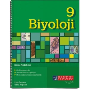 Pandül Yayınları 9. Sınıf Biyoloji Defteri