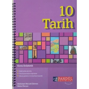 Pandül Yayınları 10. Sınıf Tarih Defteri