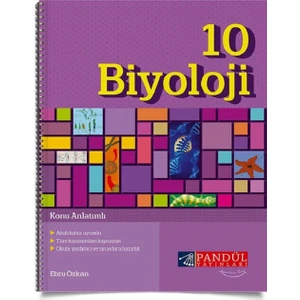 Pandül Yayınları 10. Sınıf Biyoloji Defteri
