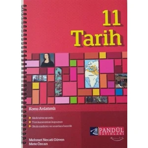 Pandül Yayınları 11. Sınıf Tarih Defteri