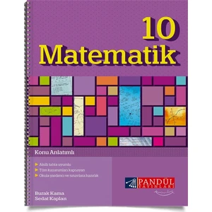 Pandül Yayınları 10. Sınıf Matematik Defteri