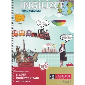 Pandül Yayınları 6. Sınıf Ingilizce Defteri