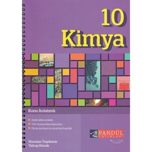 Pandül Yayınları 10. Sınıf Kimya Konu Anlatımlı