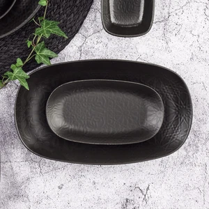 GÜRAL PORSELEN MATT 2 ADET 21 cm KAYIK TABAK