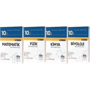 Eis Yayınları 10.Sınıf Sayısal Dersler Ders Anlatım Föyleri Seti