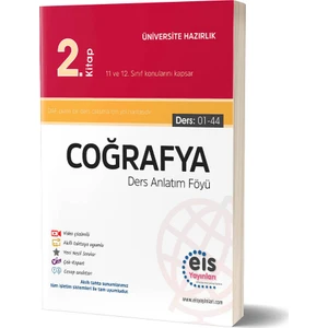 Eis Yayınları YKS Coğrafya 2. Kitap DAF