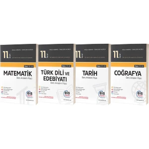 Eis Yayınları 11.Sınıf Eşit Ağırlık Tüm Dersler Ders Anlatım Föyleri Seti